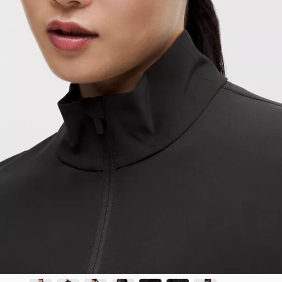 Lululemon UV-Protective Cinch-Waist Running Jacket in Black, Size Medium - Picture 7 of 10